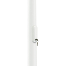 Fahnenmast. Internes Kabel