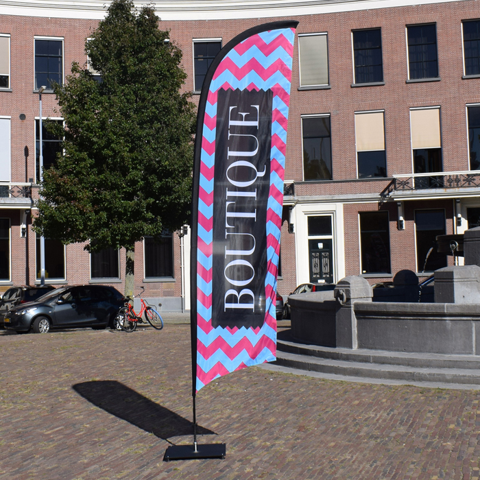 Beachflag Straight Fiber L