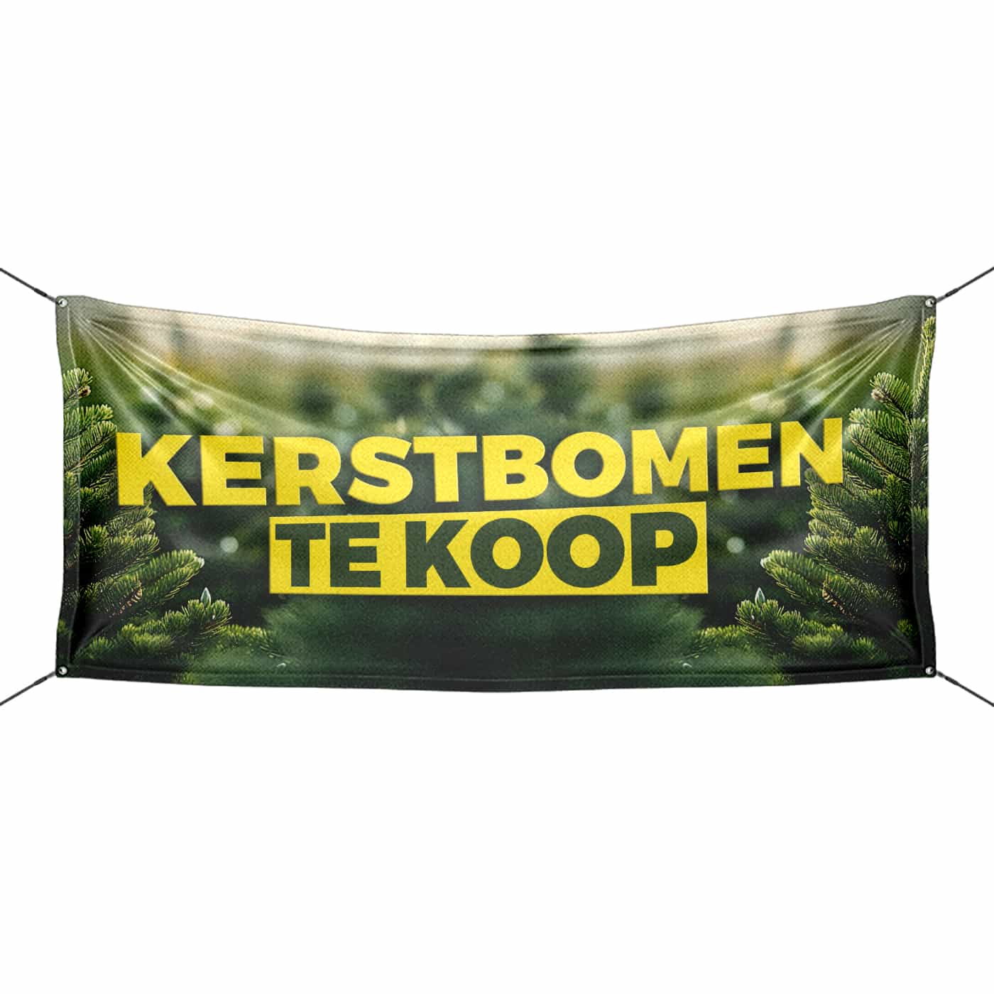 Weihnachtsbäume zum Verkauf Banner