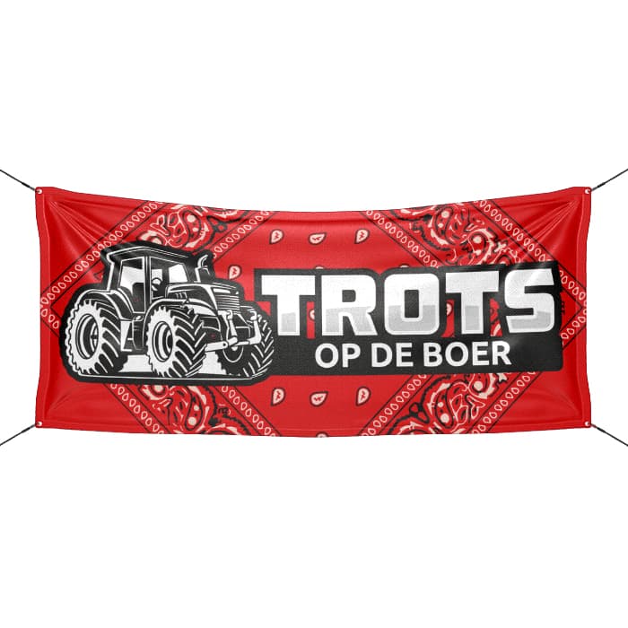 Stolz auf das Bauernbanner