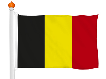 Flagge Belgien