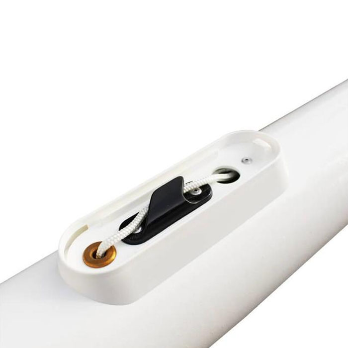 Fahnenmast. Internes Kabel