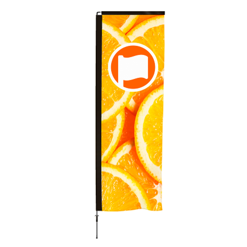 Beachflag Quadratisch Groß